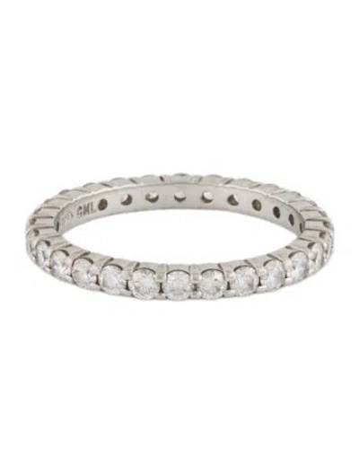 Pre-owned Ring 14k Diamond Eternity Band In Multi