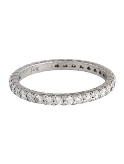 Pre-owned Ring 14k Diamond Eternity Band In Multi