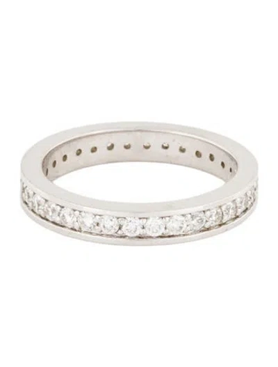 Pre-owned Ring 14k Diamond Eternity Band In Multi