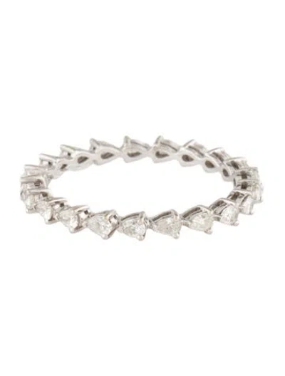 Pre-owned Ring 14k Diamond Eternity Band In Multi