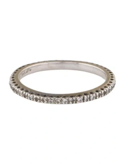 Pre-owned Ring 14k Diamond Eternity Band In Multi