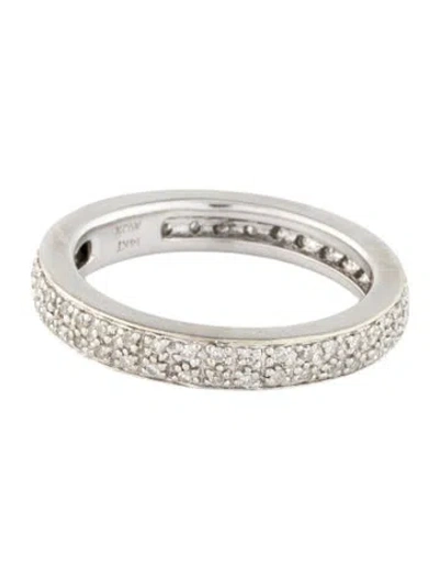 Pre-owned Ring 14k Diamond Eternity Band In Multi