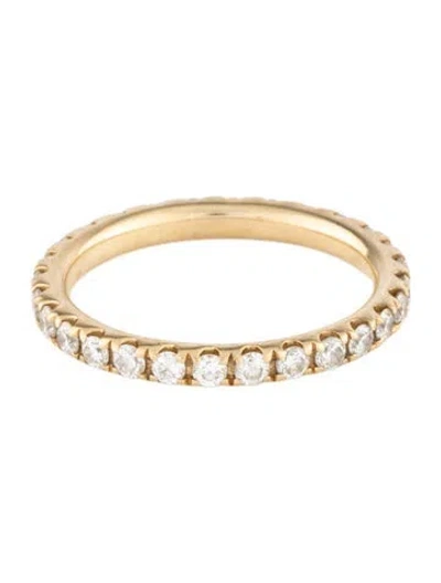 Pre-owned Ring 14k Diamond Eternity Band In Multi