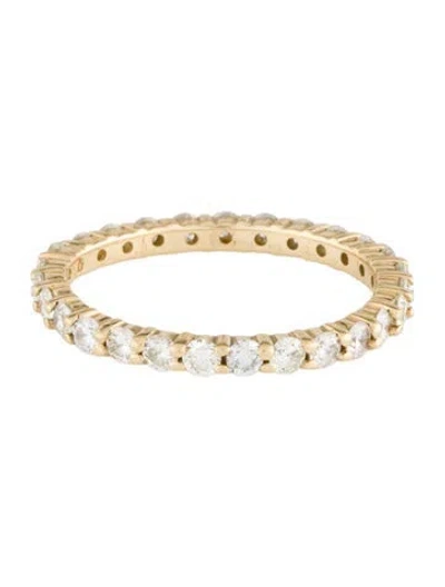 Pre-owned Ring 14k Diamond Eternity Band In Multi