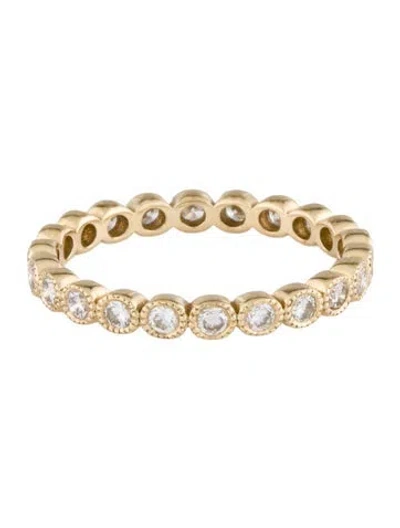 Pre-owned Ring 14k Diamond Eternity Band In Multi