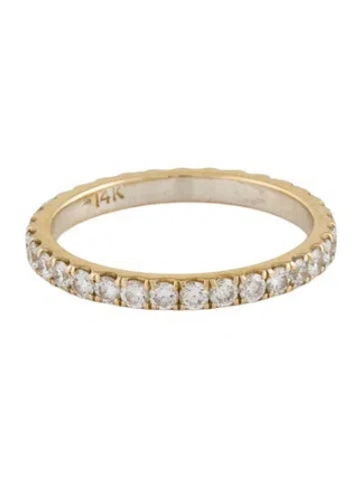 Pre-owned Ring 14k Diamond Eternity Band In Multi