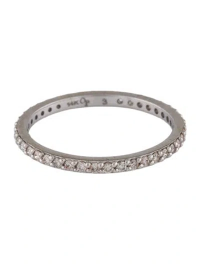 Pre-owned Ring 14k Diamond Eternity Band In Multicolor