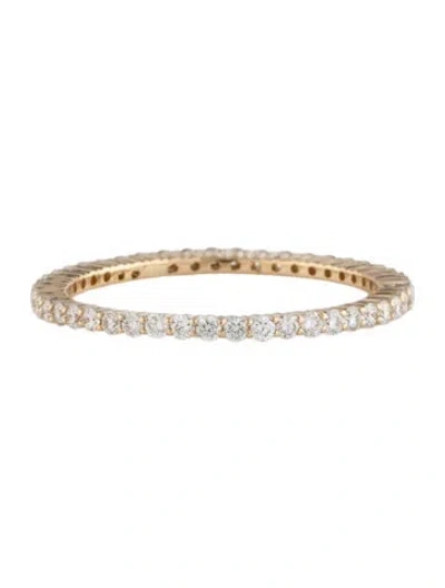 Pre-owned Ring 14k Diamond Eternity Band In Multicolor