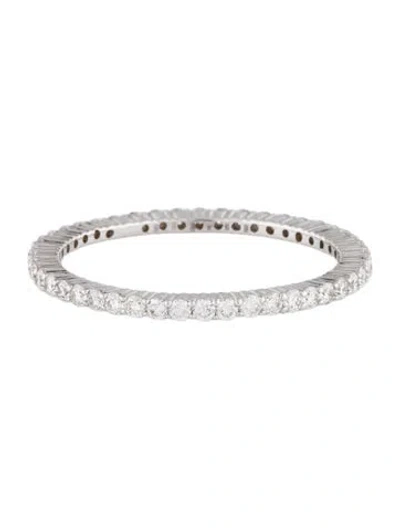 Pre-owned Ring 14k Diamond Eternity Band In Multicolor