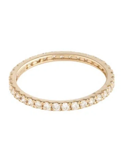 Pre-owned Ring 14k Diamond Eternity Band In Multicolor