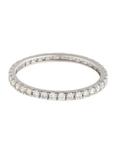 Pre-owned Ring 14k Diamond Eternity Band In Multicolor