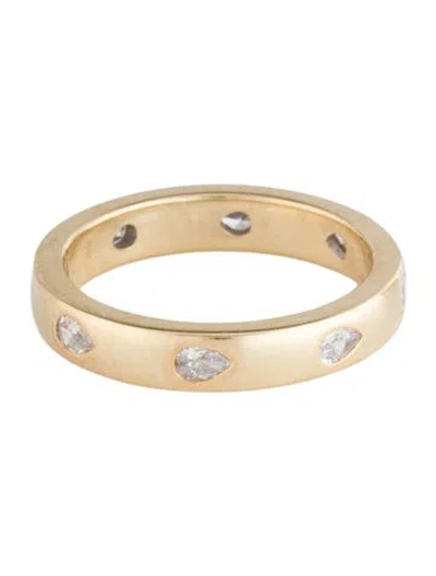 Pre-owned Ring 14k Diamond Eternity Band In Multicolor