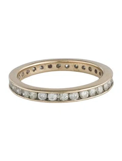 Pre-owned Ring 14k Diamond Eternity Band  In Multi