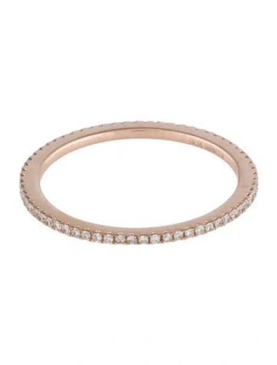 Pre-owned Ring 14k Diamond Eternity Band  In Multi