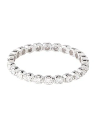 Pre-owned Ring 14k Diamond Eternity Band  In Multicolor