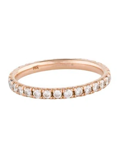 Pre-owned Ring 14k Diamond Eternity Band  In Multicolor