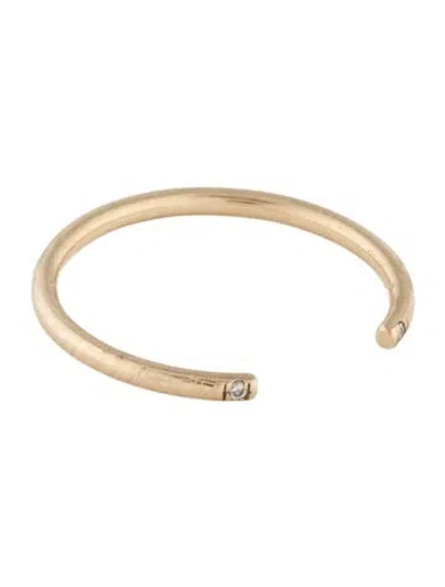 Pre-owned Ring 14k Diamond Open Band In Multicolor