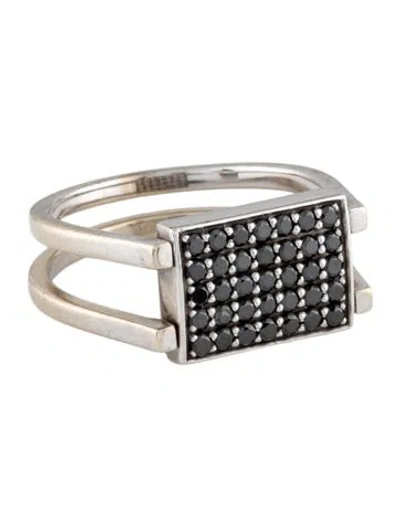 Pre-owned Ring 14k Diamond Reversable Cocktail  In Multicolor