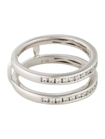 Pre-owned Ring 14k Diamond  Insert Band In Multi