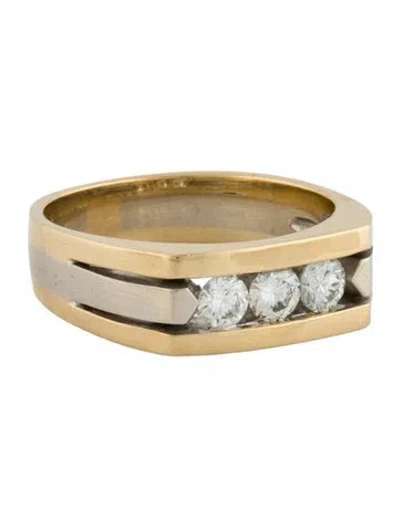 Pre-owned Ring 14k Diamond  In Multi