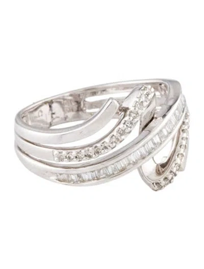 Pre-owned Ring 14k Diamond  In Multi