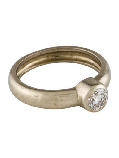 Pre-owned Ring 14k Diamond  In Multi