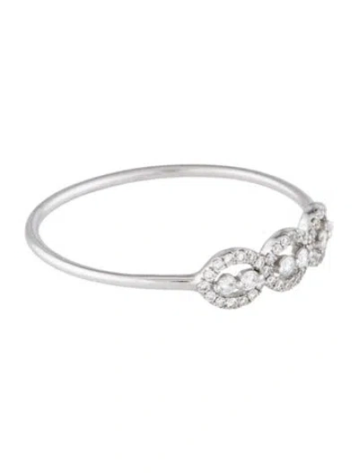 Pre-owned Ring 14k Diamond  In Multi