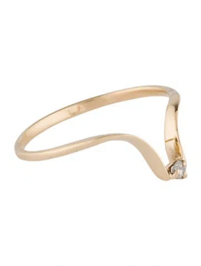 Pre-owned Ring 14k Diamond  In Multi