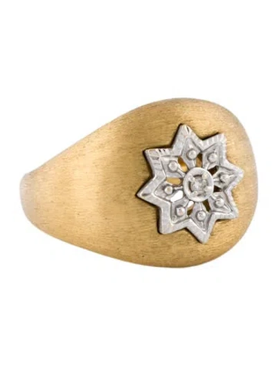 Pre-owned Ring 14k Diamond  In Multi