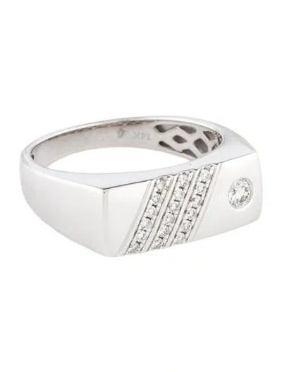 Pre-owned Ring 14k Diamond  In Multi