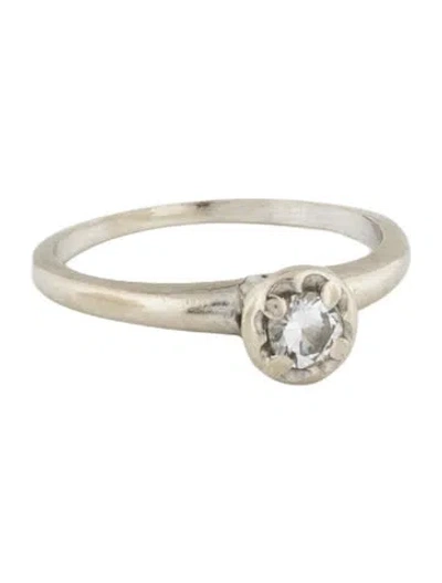 Pre-owned Ring 14k Diamond  In Multicolor