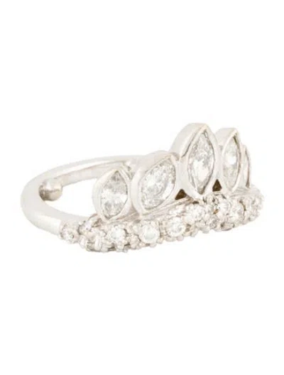 Pre-owned Ring 14k Diamond Tiara  In Multi