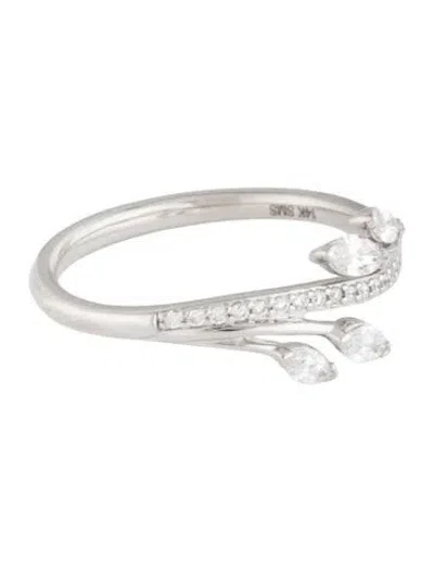 Pre-owned Ring 14k Diamond Vine  In Multicolor
