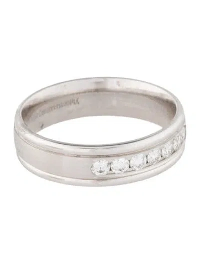 Pre-owned Ring 14k Diamond Wedding Band In Multi