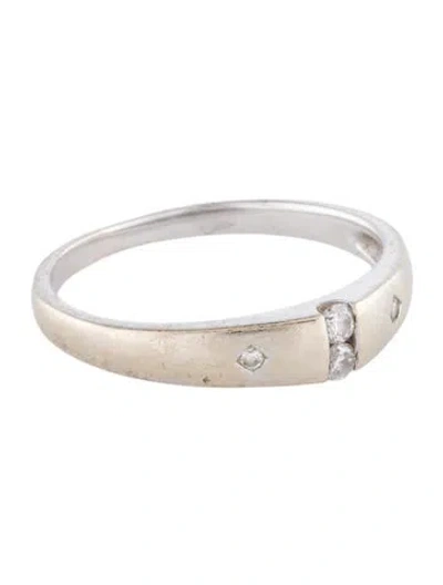 Pre-owned Ring 14k Diamond Wedding Band In Multi