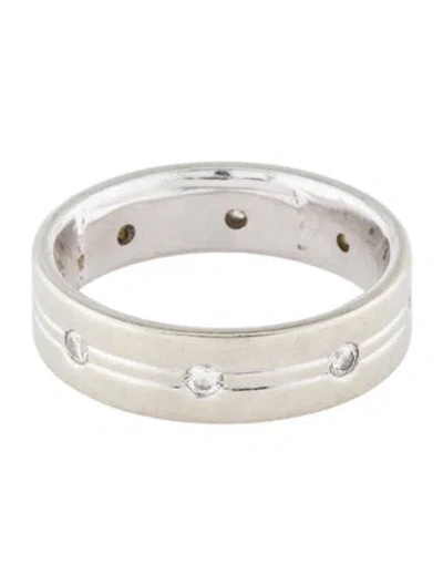 Pre-owned Ring 14k Diamond Wedding Band In Multi