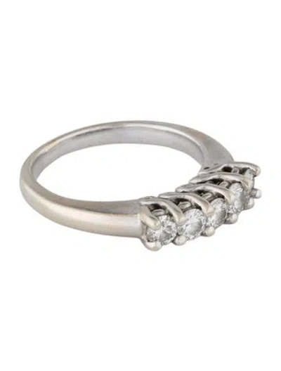 Pre-owned Ring 14k Diamond Wedding Band In Multi