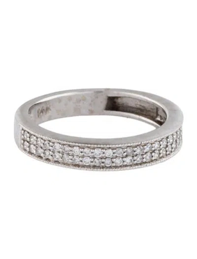 Pre-owned Ring 14k Diamond Wedding Band In Multi