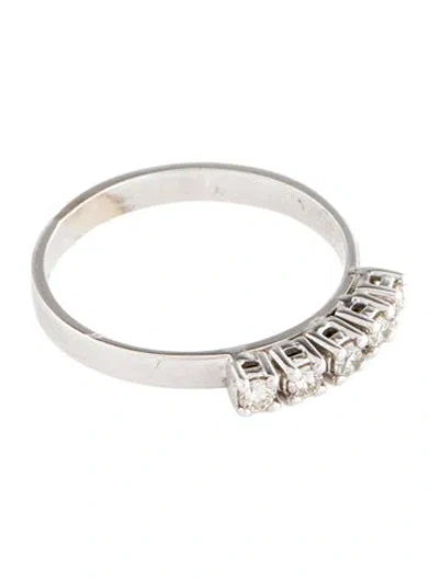 Pre-owned Ring 14k Diamond Wedding Band In Multi