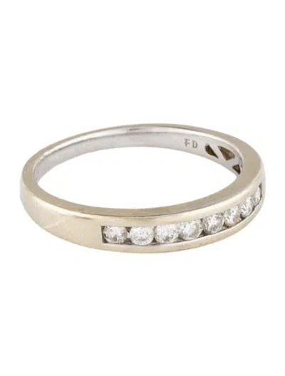 Pre-owned Ring 14k Diamond Wedding Band In Multi