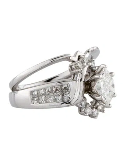 Pre-owned Ring 14k Diamond Wedding  Set In Multi