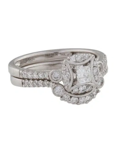 Pre-owned Ring 14k Diamond Wedding  Set In Multi