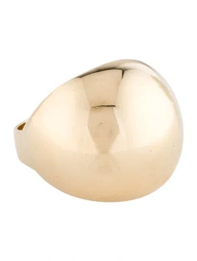 Pre-owned Ring 14k Dome  In Multi