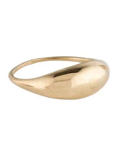 Pre-owned Ring 14k Dome  In Multi