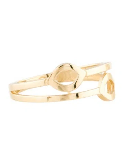 Pre-owned Ring 14k Double Band  In Multi