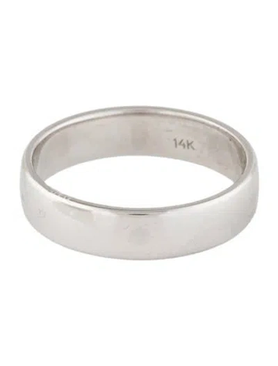 Pre-owned Ring 14k Flat Band In Multi