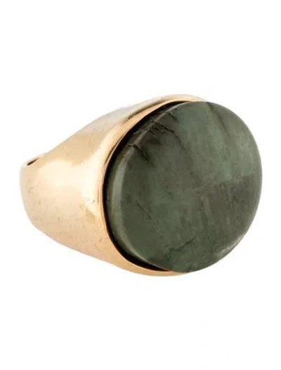 Pre-owned Ring 14k Jasper Cocktail  In Multi