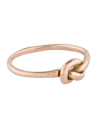 Pre-owned Ring 14k Knot  In Multi