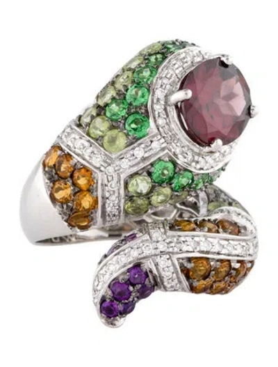 Pre-owned Ring 14k Multistone Snake