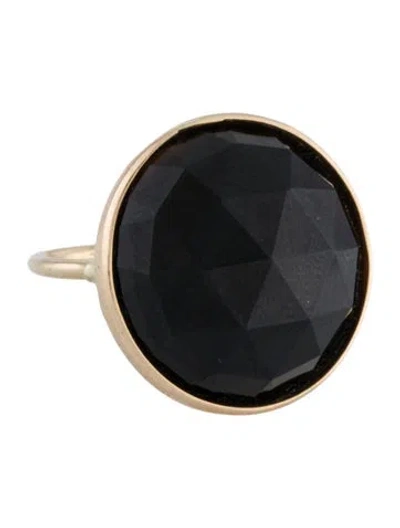 Pre-owned Ring 14k Onyx Cocktail  In Multi